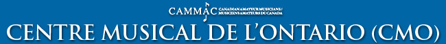 Centre Musical de l�Ontario (CMO)